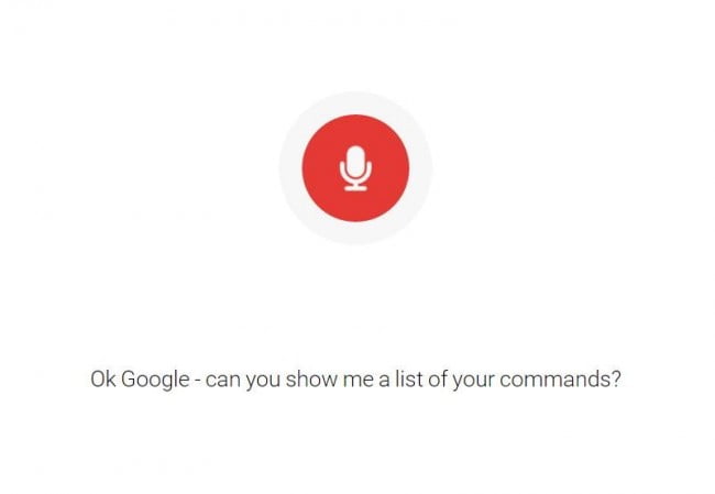 search google voice actions