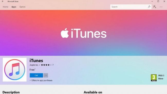 download itunes for windows 10 without microsoft store
